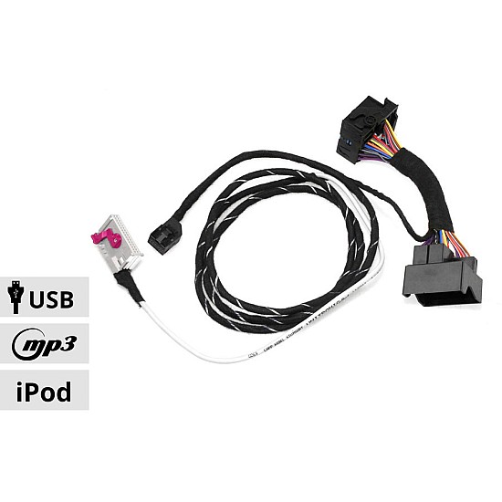Fiscon 37575 - Music Interface AMI RNS-E Harness for Audi A3 8P, TT 8J Fiscon 37575 - Music Interface AMI RNS-E Harness for Audi A3 8P, TT 8J