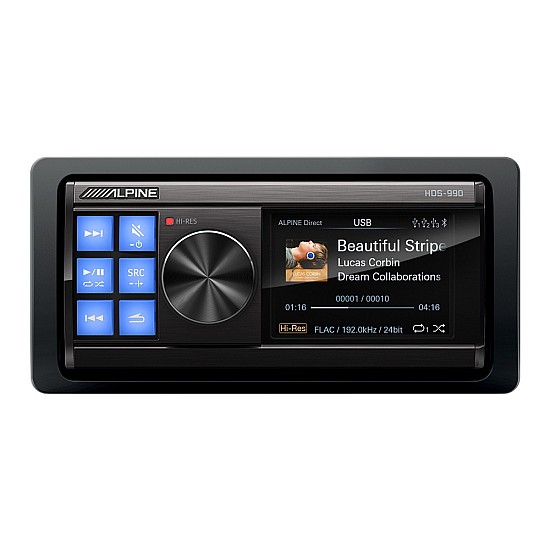 Alpine Status HDS-990 Hi-Res Car Audio Media Player USB Bluetooth Alpine Status HDS-990 Hi-Res Car Audio Media Player USB Bluetooth