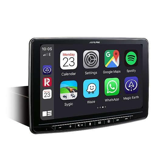 Alpine INE-F904D Car Navigation 9 inch Floating Screen CarPlay Android Auto DAB Bluetooth Stereo