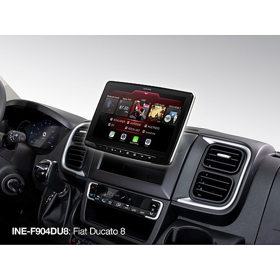 Alpine INE-F904DU8 Halo9 Navi 9-inch Floating Screen DAB CarPlay Android Stereo for Fiat Ducato 8