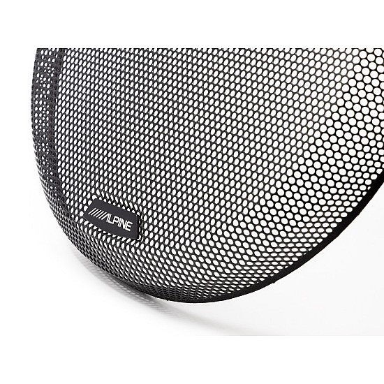 Alpine KTE-10G3 Black metal mesh 25cm 10 inch Subwoofer Grille for R2-W10D4, R2-W10D2, S2-W10D4, S2-W10D2