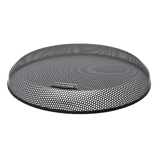 Alpine KTE-8G3 Black metal mesh Grille for 20cm 8 inch subwoofers R2-W8D4, R2-W8D2, S2-W8D4, S2-W8D2