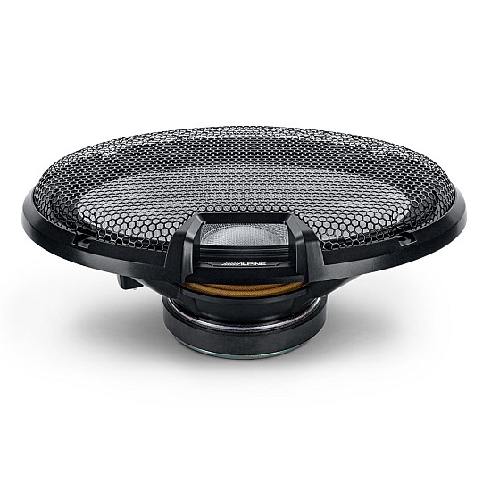 Alpine R2-S69C R-Series 6 x 9 inch Hi-Res 300W Component Car Speakers