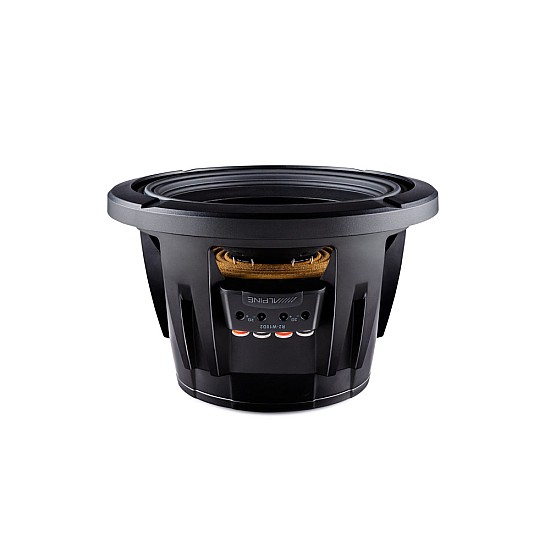 Alpine R2-W10D2 R-Series 10-inch (25cm) Car Subwoofer with Dual 2-Ohm Voice Coils