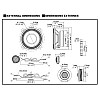 Alpine S2-S40C S-Series 10cm 4 inch 2-Way 140W Component Car Speakers
