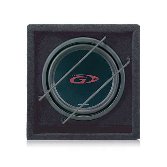 Alpine SBG-1044BR - Bass Box SWG-1044 10" Subwoofer with Enclosure
