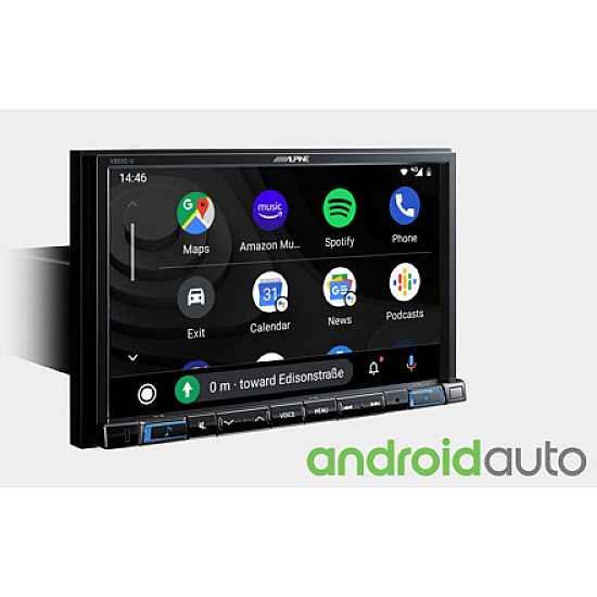 Alpine X803D-U - 8” Touch Screen Navigation - Apple Carplay & Android Auto
