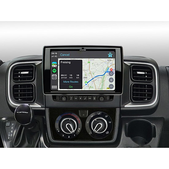 Alpine X903D-DU8 9” Navigation System for Fiat Ducato III v8 - Carplay - Android Auto - Park4Night