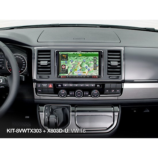 Alpine KIT-8VWTX303 Car Stereo Fitting Kit - Volkswagen MIB-PQ Platforms