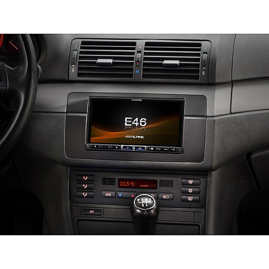 Alpine  iLX-705 For BMW E46 Premium 2DIN Media Receiver - DAB+ Apple Carplay  Android Auto - iLX-705E46