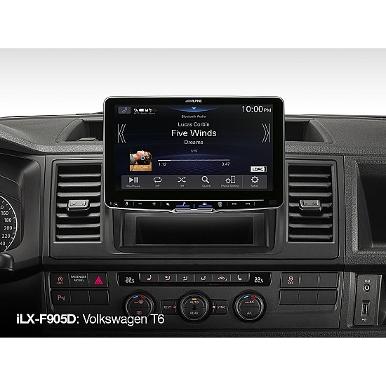 Alpine iLX-F905D 9” Media Receiver 1DIN & 2DIN Installation - DAB+ Apple Carplay  Android Auto