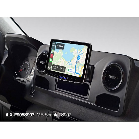 Alpine iLX-F905S907 Halo9 Media System for Mercedes Sprinter 907 DAB Apple CarPlay Android Auto Stereo