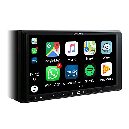 Alpine iLX-W650BT In-Car Audio Entertainment System with Apple CarPlay and Android Auto
