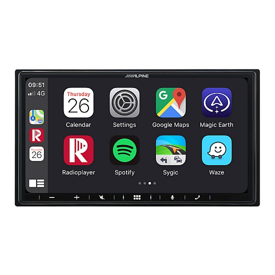 Alpine iLX-W690D Car Stereo - 7-inch Screen, DAB+, Apple CarPlay & Android Auto