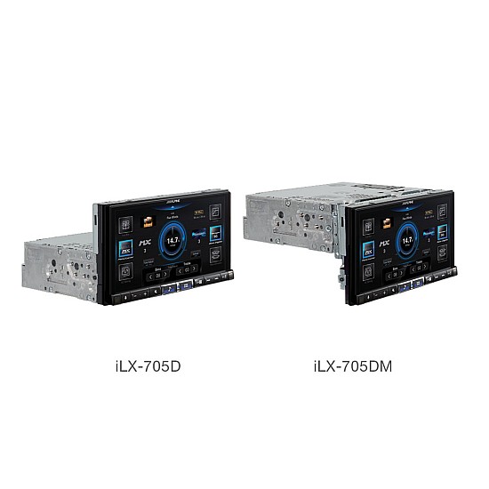 Alpine iLX-705DM Premium 2DIN Media Receiver - DAB+ Apple Carplay  Android Auto
