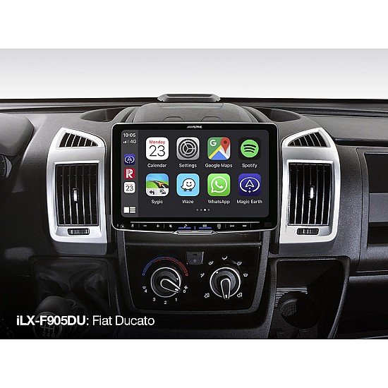 Alpine iLX-F905DU Halo9 Car Audio System - Fiat Ducato 3