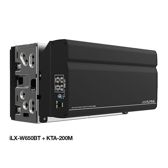 Alpine KTA-200M Mono Power Pack Car Amplifier - 400W Alpine KTA-200M Mono Power Pack Car Amplifier - 400W