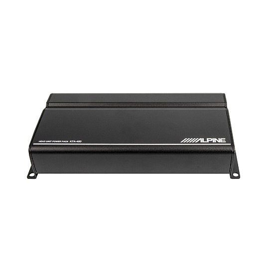 Alpine KTA-450 4-channel Compact In-Car Amplifier - 4x100W Alpine KTA-450 4-channel Compact In-Car Amplifier - 4x100W