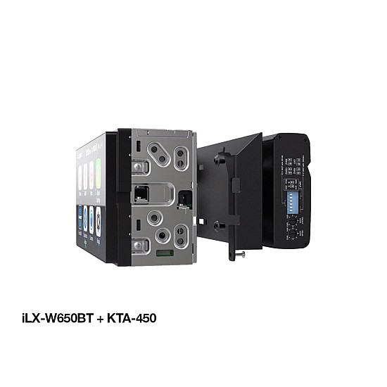 Alpine KTA-450 4-channel Compact In-Car Amplifier - 4x100W Alpine KTA-450 4-channel Compact In-Car Amplifier - 4x100W