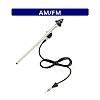 Calearo ANC7677153  AM/FM Universal Telescopic Wing Mount Antenna - Chrome