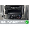 Citroen Berlingo, Dispatch Double DIN Stereo Upgrade Fitting Kit (WITHOUT SWC)