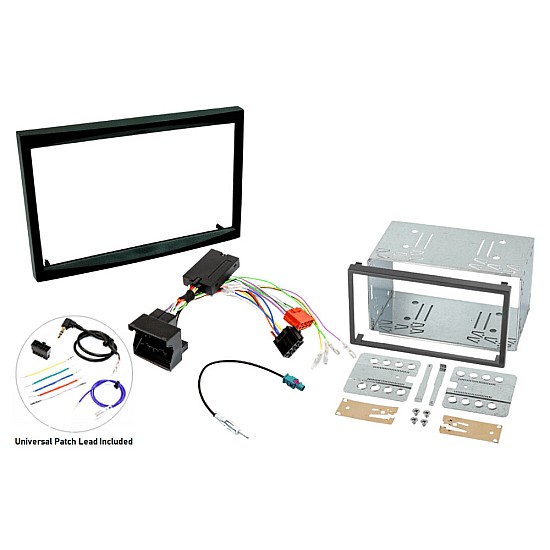 Citroen Berlingo, Dispatch Double DIN Stereo Upgrade Fitting Kit (WITH SWC) Citroen Berlingo, Dispatch Double DIN Stereo Upgrade Fitting Kit (WITH SWC)
