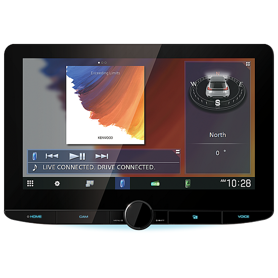 Kenwood DMX9720XDS Car Stereo - 10.1" Floating Screen - Wireless Apple Carplay - Android Auto - DAB+ Kenwood DMX9720XDS Car Stereo - 10.1" Floating Screen - Wireless Apple Carplay - Android Auto - DAB+
