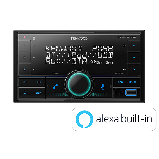 Kenwood DPX-M3200BT Car Stereo Bluetooth - Amazon Alexa Ready Kenwood DPX-M3200BT Car Stereo Bluetooth - Amazon Alexa Ready
