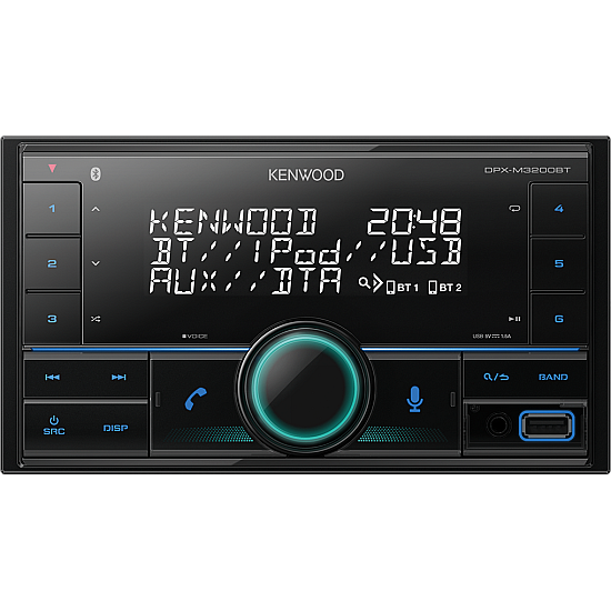 Kenwood DPX-M3200BT Car Stereo Bluetooth - Amazon Alexa Ready Kenwood DPX-M3200BT Car Stereo Bluetooth - Amazon Alexa Ready