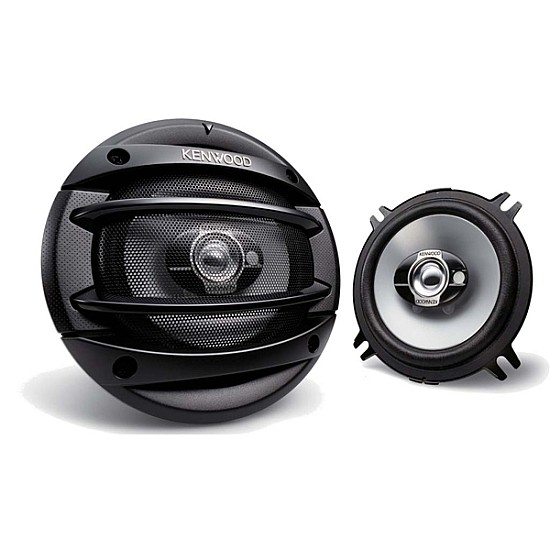Kenwood KFC-E1364 - 13cm 5" 3-way 150W Flush Mount Coaxial Car Speaker System