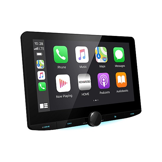Kenwood DNR992RVS Car Stereo - 10.1" Floating Screen - Navigation System - Wireless Apple Carplay - Android Auto - DAB+