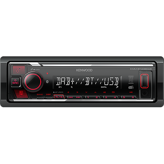 Kenwood KMM-BT408DAB 1DIN DAB+ Car Stereo