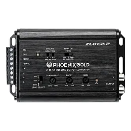 Phoenix Gold ZLOC2.2 Line Output Converter 2-Channel Phoenix Gold ZLOC2.2 Line Output Converter 2-Channel