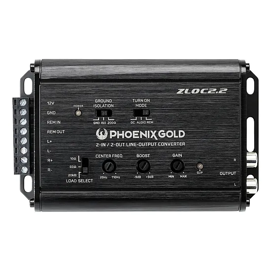 Phoenix Gold ZLOC2.2 Line Output Converter 2-Channel Phoenix Gold ZLOC2.2 Line Output Converter 2-Channel