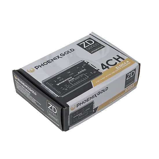 Phoenix Gold ZLOC4.4 Line Output Converter 4-Channel Phoenix Gold ZLOC4.4 Line Output Converter 4-Channel