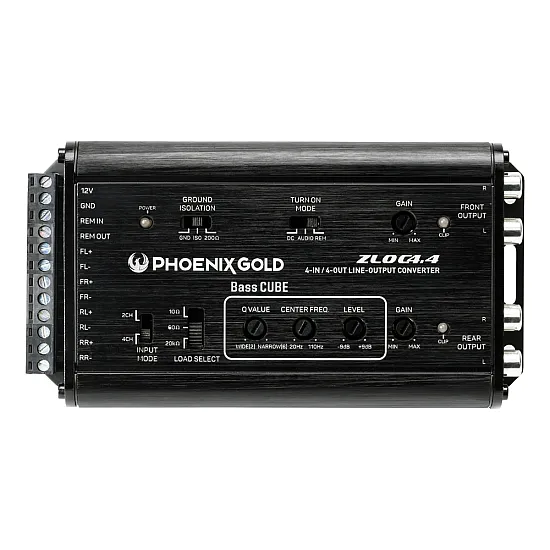 Phoenix Gold ZLOC4.4 Line Output Converter 4-Channel Phoenix Gold ZLOC4.4 Line Output Converter 4-Channel