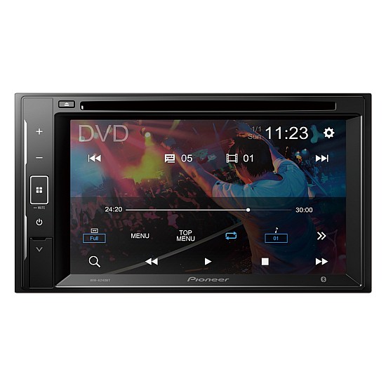 Pioneer AVH-A240BT Car Stereo  2-DIN - Bluetooth - CD/DVD - USB - iPhone - Android