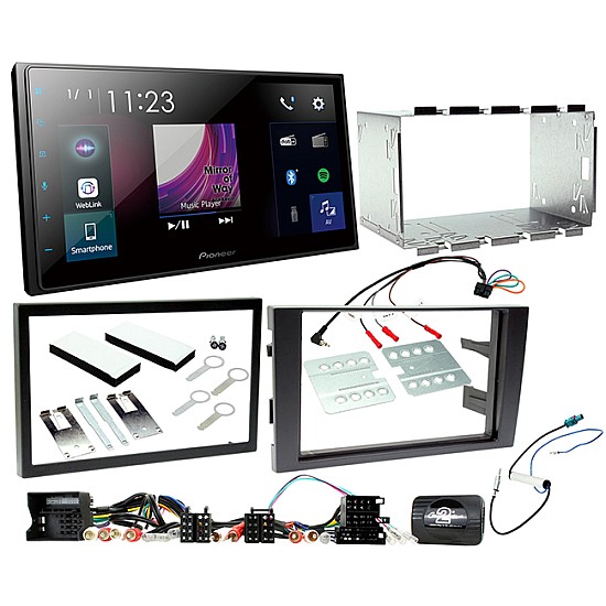 Pioneer SPH-DA250DAB AUDI A4 GEN B6  In Car audio Entertainment System and Fitting Kit