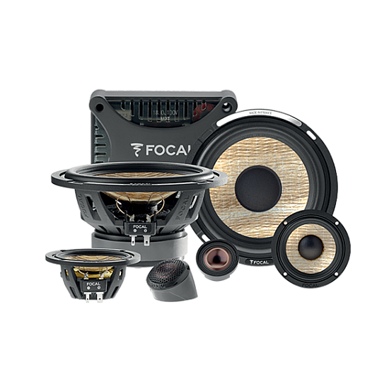 Focal Flax Cone 3-way component Speaker 160W - PS 165 F3E