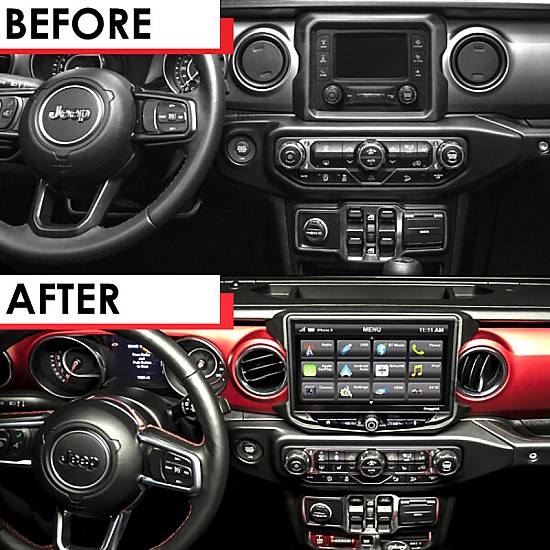 HEIGH10 Jeep Wrangler JL 2018-2023 10-Inch Multimedia System - Apple Carplay & Android Auto