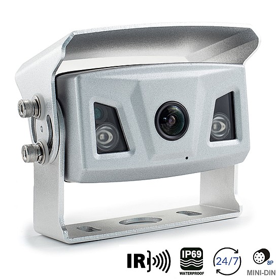 Ampire KIP200-SIL Heavy Duty Rear View Camera - Silver