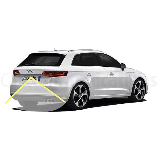 Audi A3 8V Rear View Camera with Static Grid Lines - Genuine