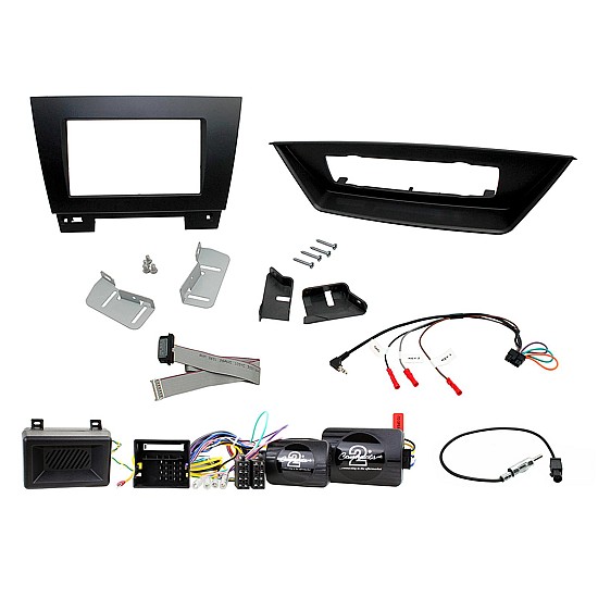 Connects2 Car Stereo Fitting Kit Double DIN Fascia Radio Installation For BMW X1 - CTKBM24