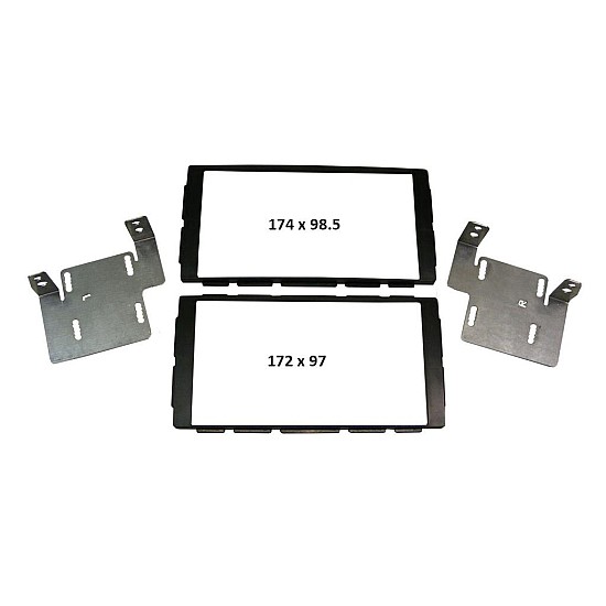 Connects2 Double Din Stereo Fascia Fitting Kit For Nissan - CT23NS18 Connects2 Double Din Stereo Fascia Fitting Kit For Nissan - CT23NS18