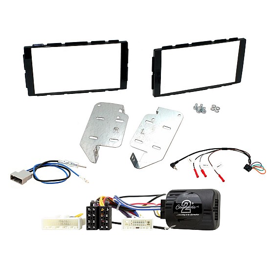 Retrofit Car Stereo Fitting Kit - Nissan Juke F15 - Black - CTKNS14