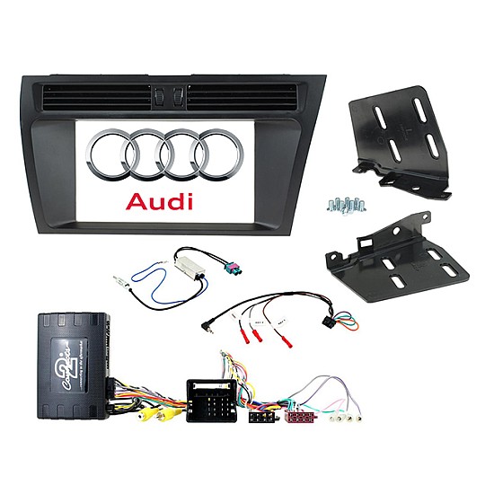 Car Stereo Fitting Kit Audi A4 A5 Right Hand Drive Non-MMI Amplified CTKAU14