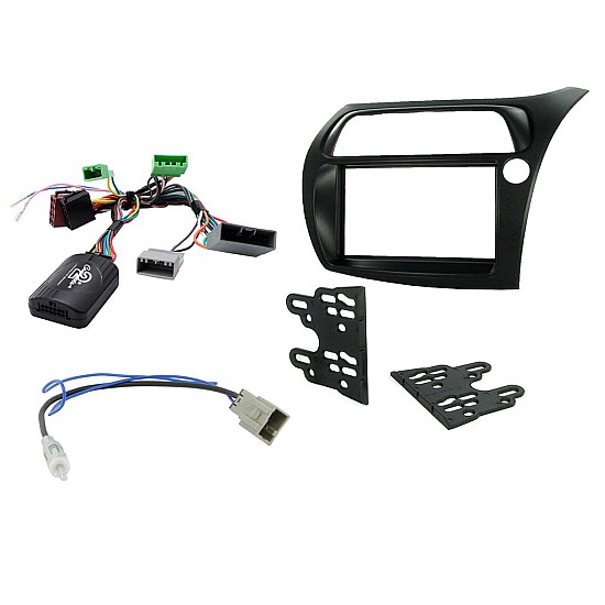Connects2 Car Stereo Fitting Kit Double DIN Facia Radio Installation For Honda - CTKHD01
