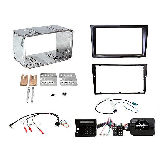 Connects2 Car Stereo Fitting Kit Double DIN Facia Radio Installation For Vauxhall - CTKVX34