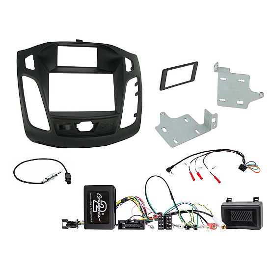 Connects2 Car Stereo Fitting Kit Double DIN Facia Radio Installation For Ford - CTKFD31