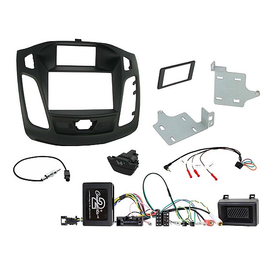 Connects2 Car Stereo Fitting Kit Double DIN Facia Radio Installation For Ford - CTKFD31C